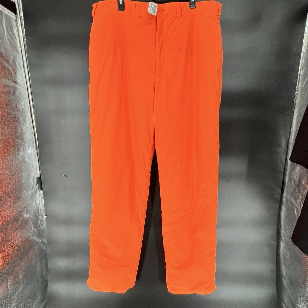 L.L. Bean Men's Hunter Orange Northwoods Pants Size 40x34